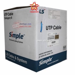 Dây cáp mạng LS Cat6 4 Pairs chính hãng